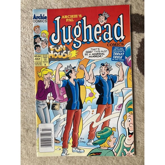 Vintage 90s Jughead Comic Lot 1990s Archie Comics Betty Cooper Veronica Lodge - Picture 2 of 9